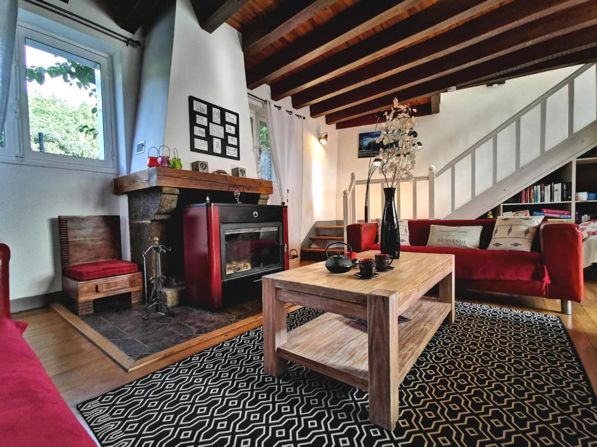 Grande Maison Au Coeur D'Un Village Historique Avec Terrasse Et Wifi Inclus - Fr-1-582-308 Saint-Vidal 외부 사진