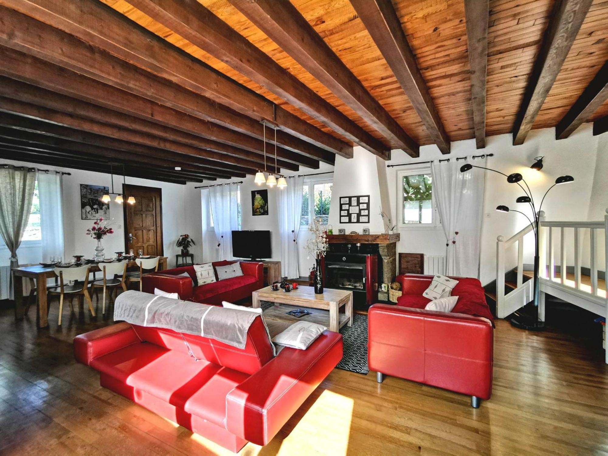 Grande Maison Au Coeur D'Un Village Historique Avec Terrasse Et Wifi Inclus - Fr-1-582-308 Saint-Vidal 외부 사진