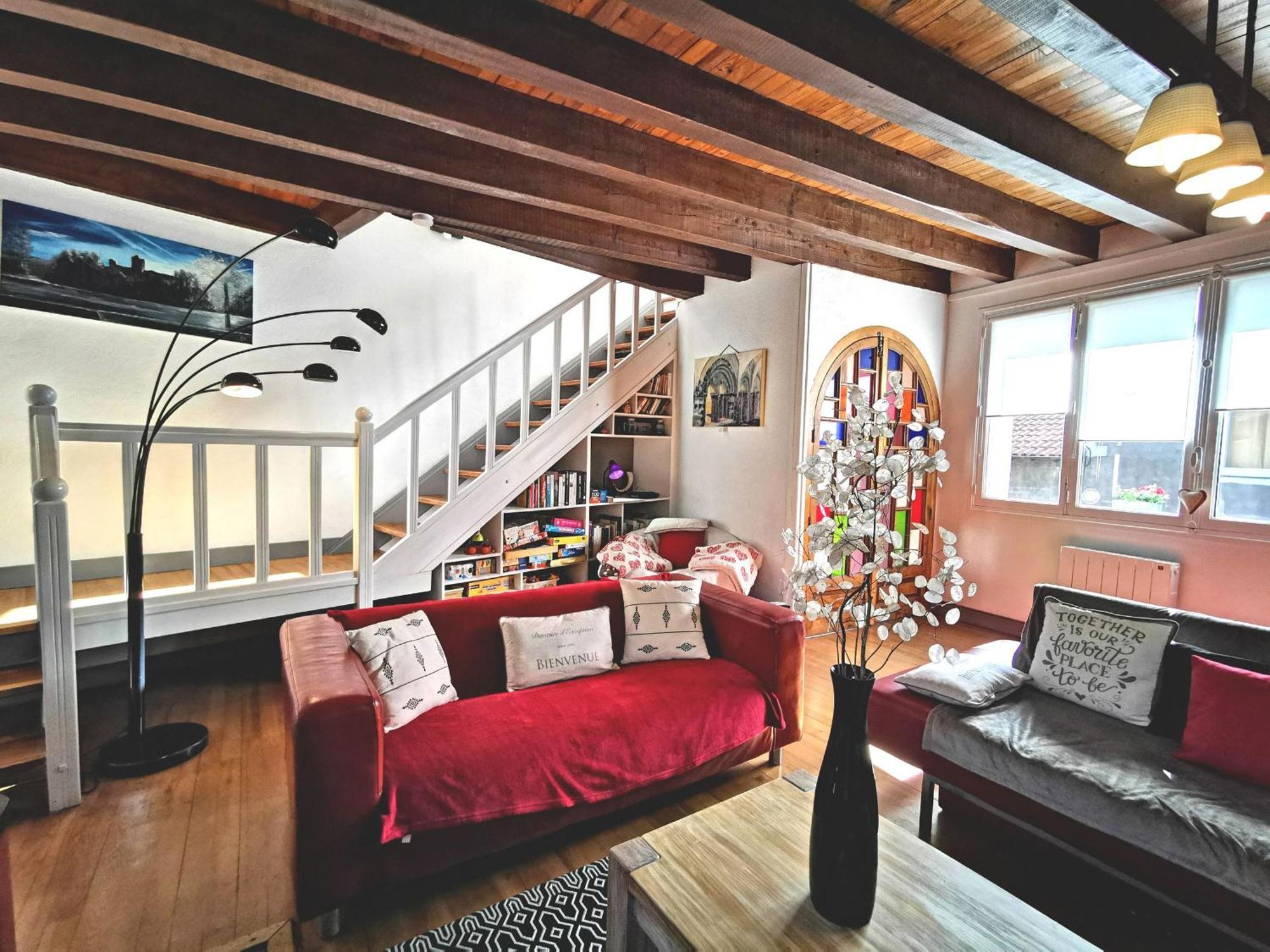 Grande Maison Au Coeur D'Un Village Historique Avec Terrasse Et Wifi Inclus - Fr-1-582-308 Saint-Vidal 외부 사진